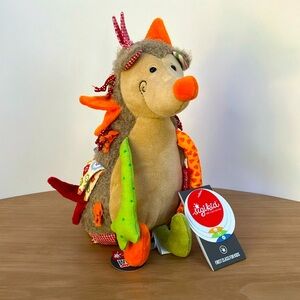 Sigikid Patchwork Hedgehog Plush